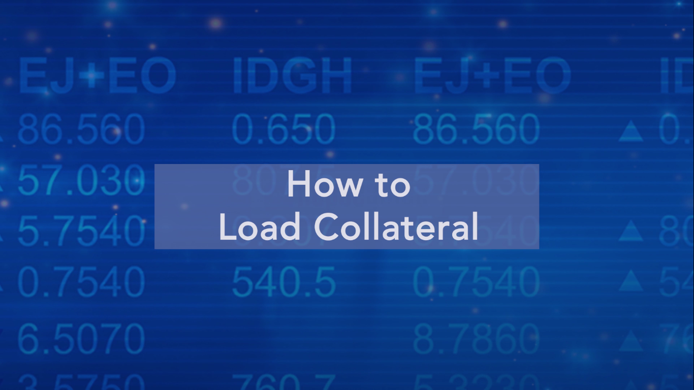 How to load collateral from TMS?